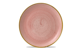 Stonecast Petal Pink Coupe Plate